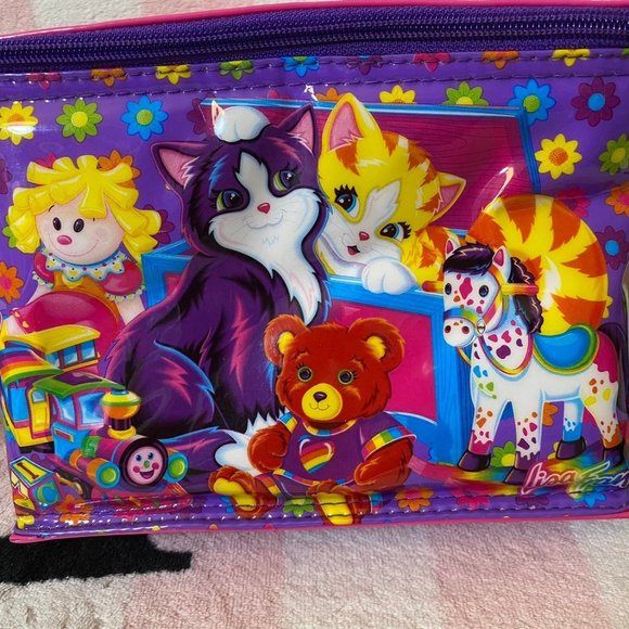 Vintage Lisa Frank Playtime Kittens Lunch Box Bag - Picture 3 of 12